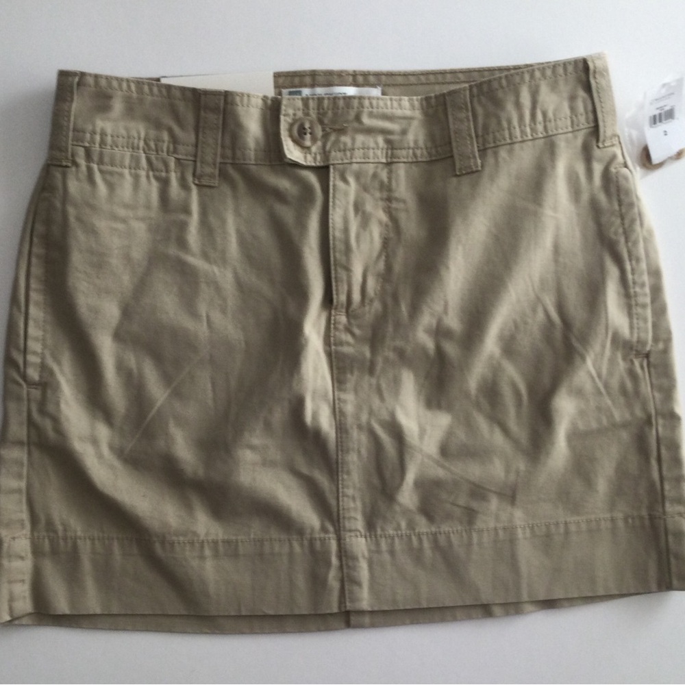 NWT Gap Tan Mini Skirt
